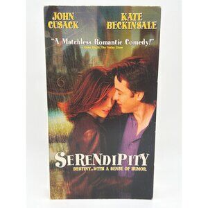 Serendipity VHS Romantic Comedy Starring John Cusack & Kate Beckinsale 91 Minute